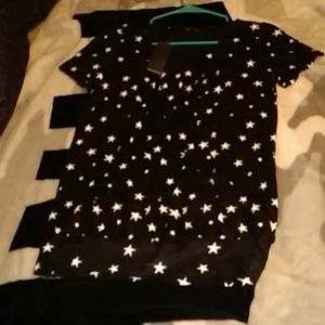 Black star shirt